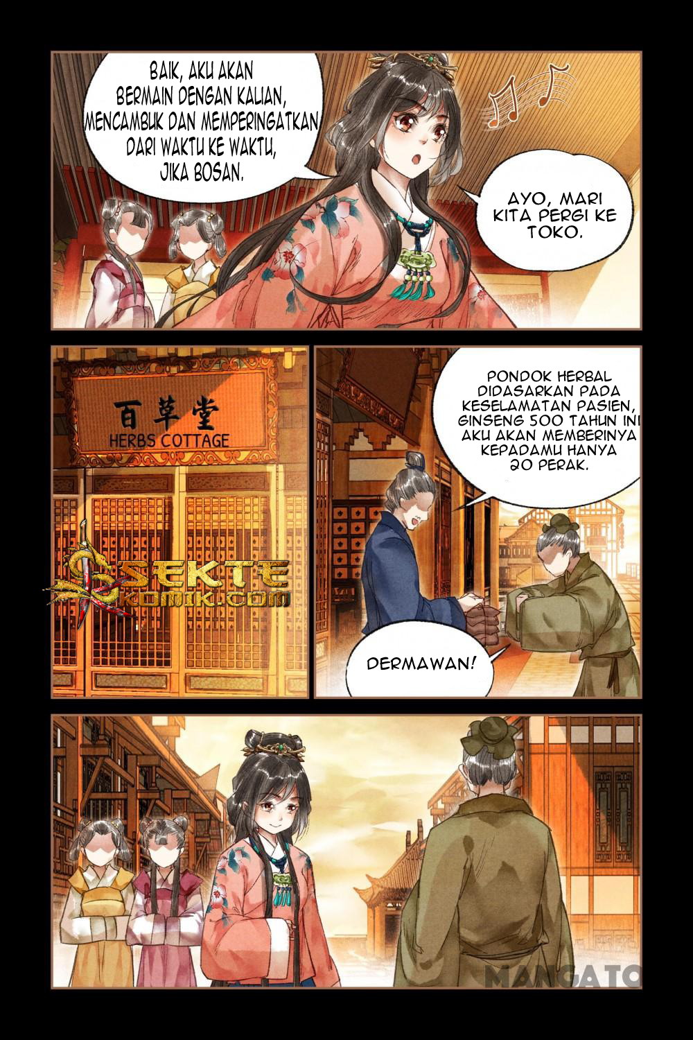 Divine Doctor Chapter 24 Bahasa Indonesia